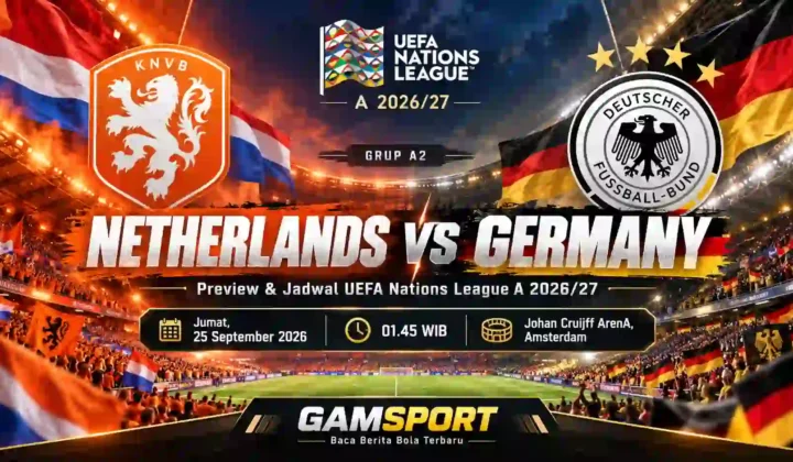 Prediksi Netherlands vs Germany UEFA Nations League 2026/27