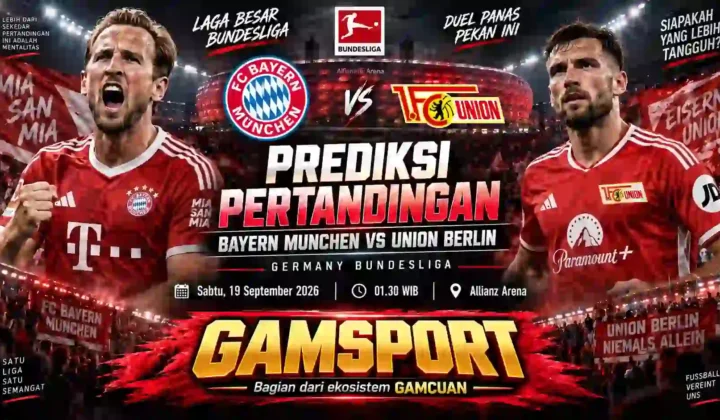 Prediksi Bayern München vs Union Berlin Bundesliga 2026/27 di Allianz Arena