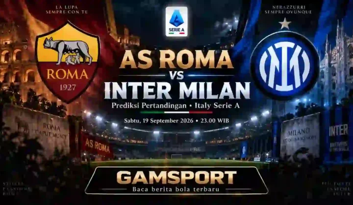 Prediksi Roma vs Inter Milan Serie A 2026/27 di Stadio Olimpico