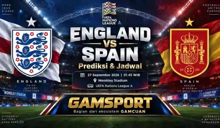 Prediksi England vs Spain UEFA Nations League A 2026/27