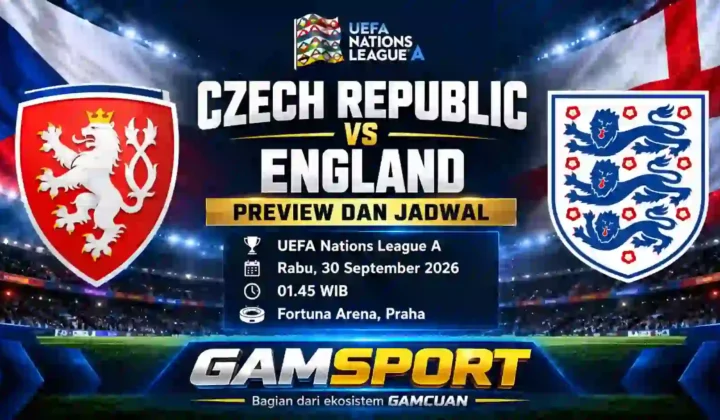 Czech Republic vs England UEFA Nations League A 2026/27