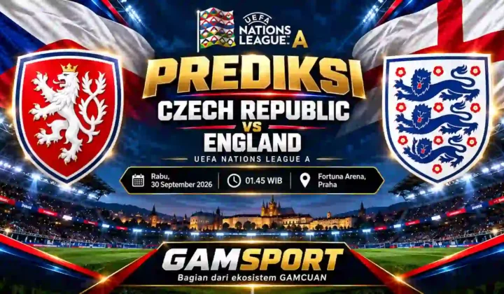 Prediksi Czech Republic vs England UEFA Nations League A 2026/27