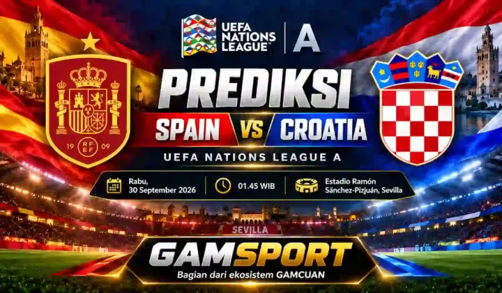 Prediksi Spain vs Croatia UEFA Nations League A 2026/27
