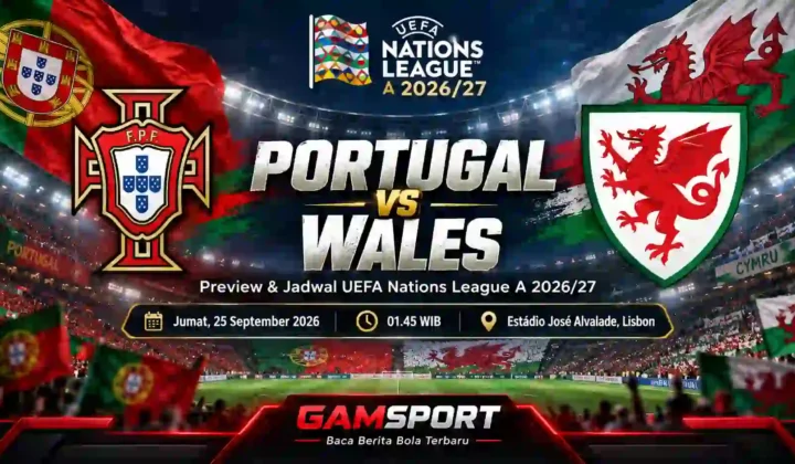 Prediksi Portugal vs Wales UEFA Nations League 2026/27