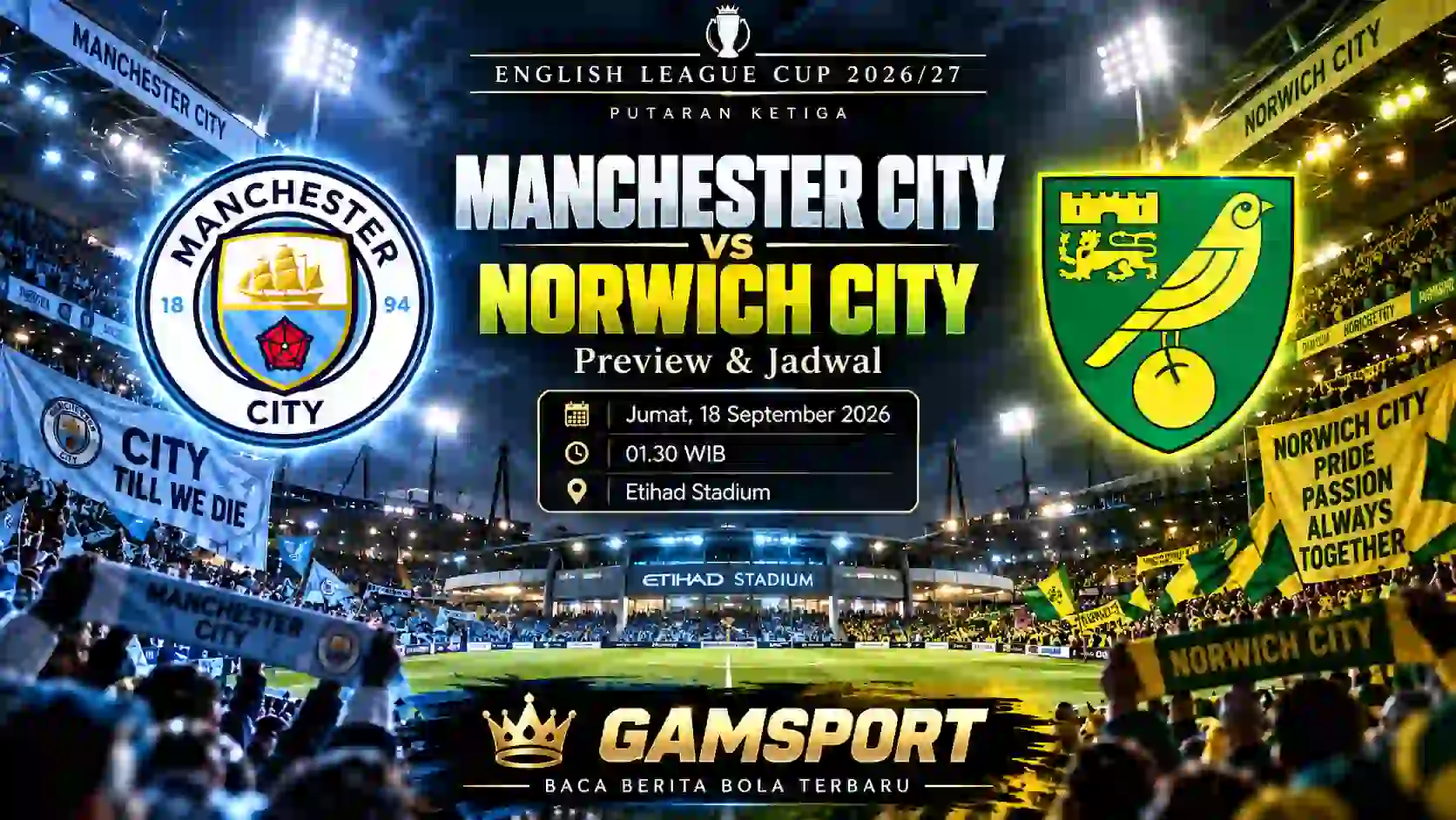 Manchester City VS Norwich City