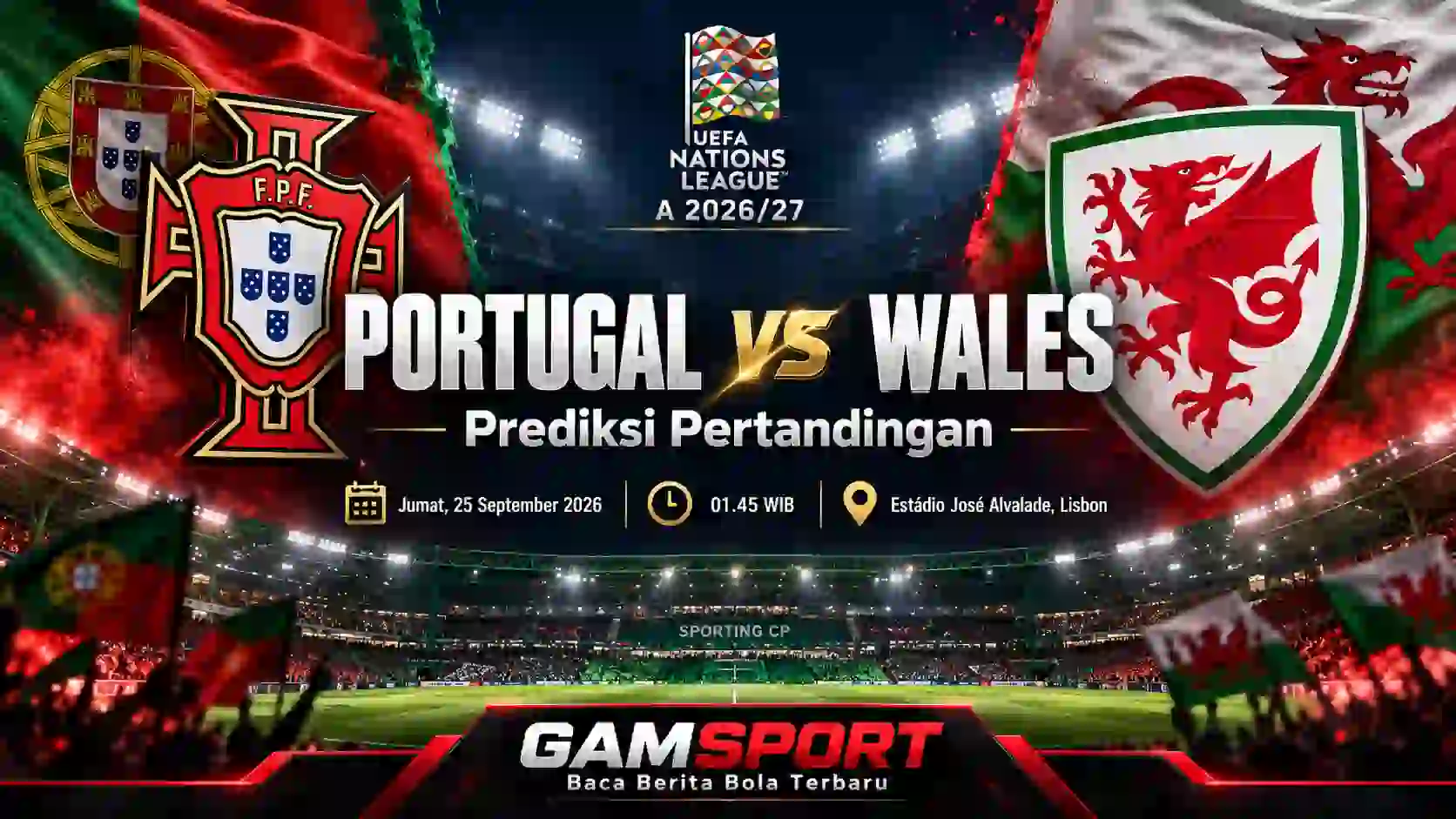 Portugal vs Wales UEFA Nations League 2026