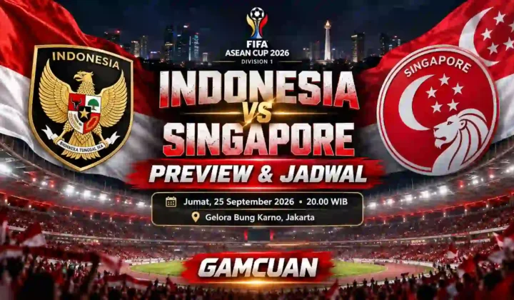 Indonesia VS Singapore Gelora Bung Karno
