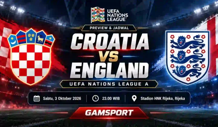 Croatia vs England UEFA Nations League 2026