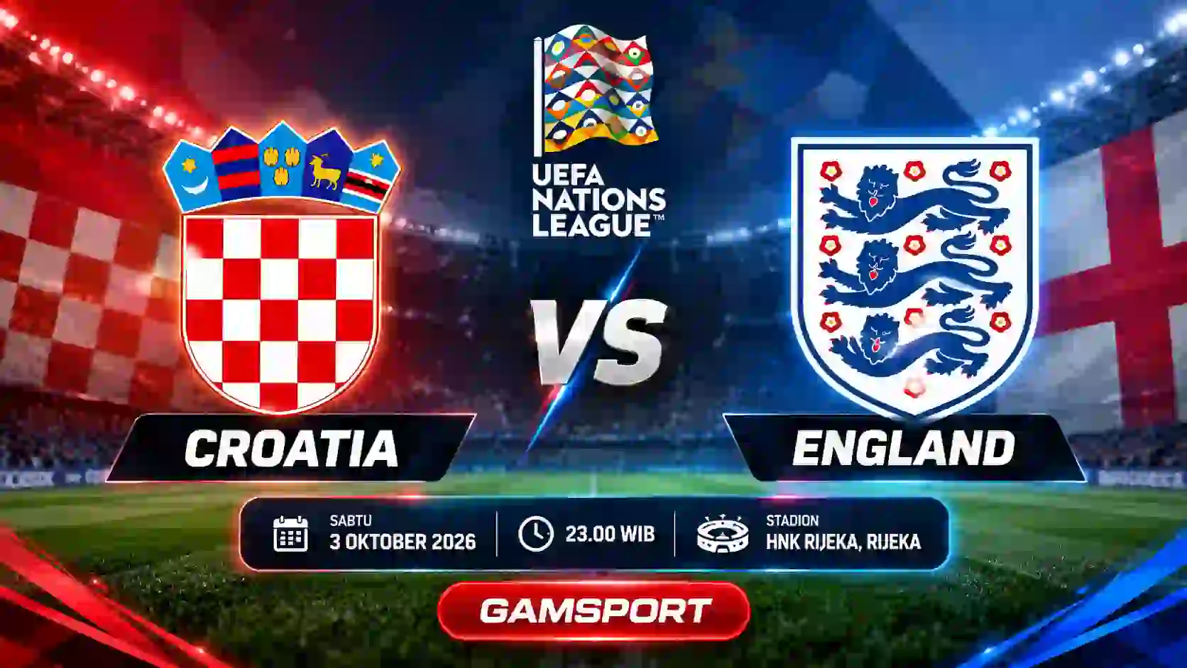 Prediksi Croatia vs England UEFA Nations League
