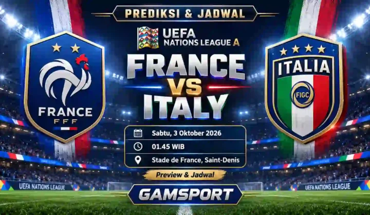 Prediksi France vs Italy UEFA Nations League A 2026