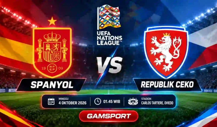 Spanyol vs Republik Ceko UEFA Nations League 2026