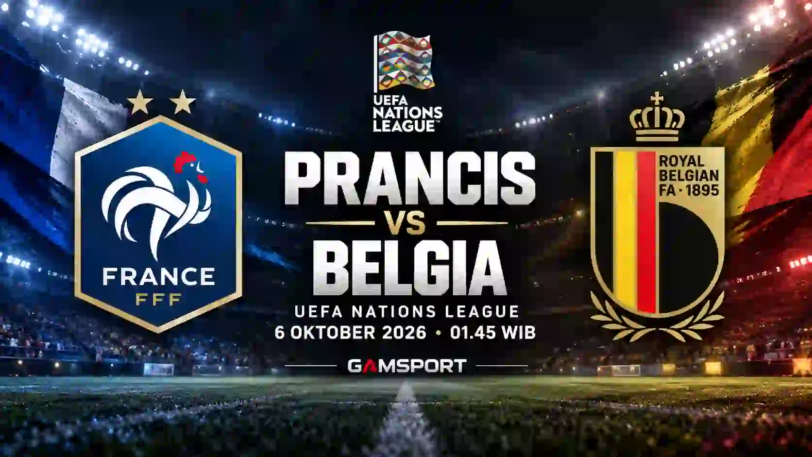 Prancis vs Belgia UEFA Nations League